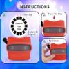 Custom Viewmaster Style Reel with Own Photos - Special Photo Gift for Birthdays, Valentine's, Father's, Mother's Day, Perfect for Weddings (3 Reels+1 RedViewer) view 3