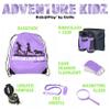 Adventure Kidz - Outdoor Exploration Kit, Childrens Toy Binoculars with Case, Flashlight, Compass, Fox Whistle, Magnifying Glass, Backpack. Great Kids Set for Camping, Hiking, STEM, Pretend Play. view 2