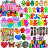 114Pcs Party Favors for Kids 4-8-12, Treasure Box Toys for Classroom, Treasure Chest Prizes in Bulk for School Classroom Rewards, Carnival Prizes, Pinata Fillers Goodie Bag Stuffers for Kids Party view 1