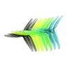ABZEKH Drone Accessories 4pairs for IFlight Nazgul F5/5140 5 Inch 3 Blade for Tri-Blade Propeller Compatible for XING-E 2207 Motor for RC FPV Racing Drone Part(4pairs F5 Gray) view 3