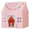 Senodeer Kids Play Tent Indoor: with Mat, Tassel Garland, Star Lights - Pink Girls Tent Playhouse Kids Toys for Boy Girl Birthday Gift for Kids view 1