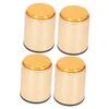 FAVOMOTO 4pcs Pu Dice Cups for Game Night Entertainment Stylish Shaker for Bars and Ktv and Easy to Clean Dice Rolling Holders Modern Design view 1