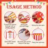 Tlswshsy 17PCS Circus Tent Decorations Set, Circus Door Banner with Awning and Directional Signs, Red and White Circus Welcome Supplies for Circus Theme Party Birthday Home Decor view 4