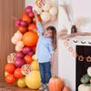 Fall Thanksgiving Balloons Garland Arch Kit 84 pcs Rose Red Glod Orange white Balloons for Birthday Baby Shower Friendsgiving Party Decorations view 3