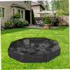 Sand Box Cover Sandbox Cover, 84x78x9inch Octagon Sandbox Cover, Waterproof Dustproof Replacement Sand Box Cover with Drawstring for Outdoor view 2