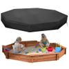 Sand Box Cover Sandbox Cover, 84x78x9inch Octagon Sandbox Cover, Waterproof Dustproof Replacement Sand Box Cover with Drawstring for Outdoor view 4