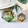 33mm D20 Dice,DNDND 33mm Liquid Dragon Eye 20 Sided Dice with Gorgeous Gift Box for Dungeons and Dragons (Blue) view 3