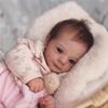 GYCV Lifelike Reborn Baby Dolls Cheap 18 Inch Realistic Newborn Girl Dolls with Poseable Body Soft Weighted Real Life Looking Baby Doll Real Babies Reborn Doll with Toy Accessories Gift for Kids view 2