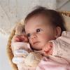GYCV Lifelike Reborn Baby Dolls Cheap 18 Inch Realistic Newborn Girl Dolls with Poseable Body Soft Weighted Real Life Looking Baby Doll Real Babies Reborn Doll with Toy Accessories Gift for Kids view 3