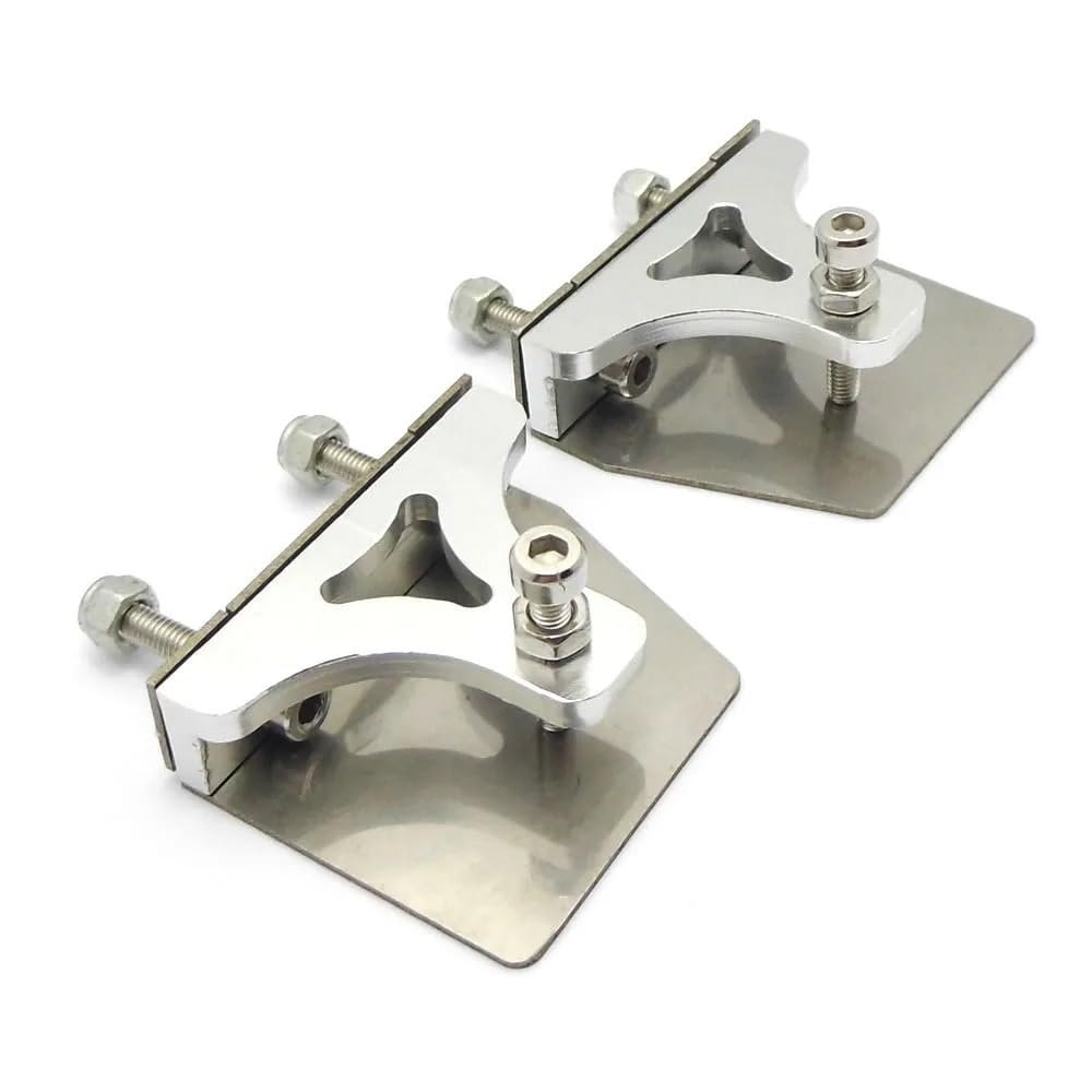 1Pair RC Boat Trim Tabs Balance Plate 38mm*32mm Trim Flaps for 60cm-75cm RC Boat Speed Mono Boat Model