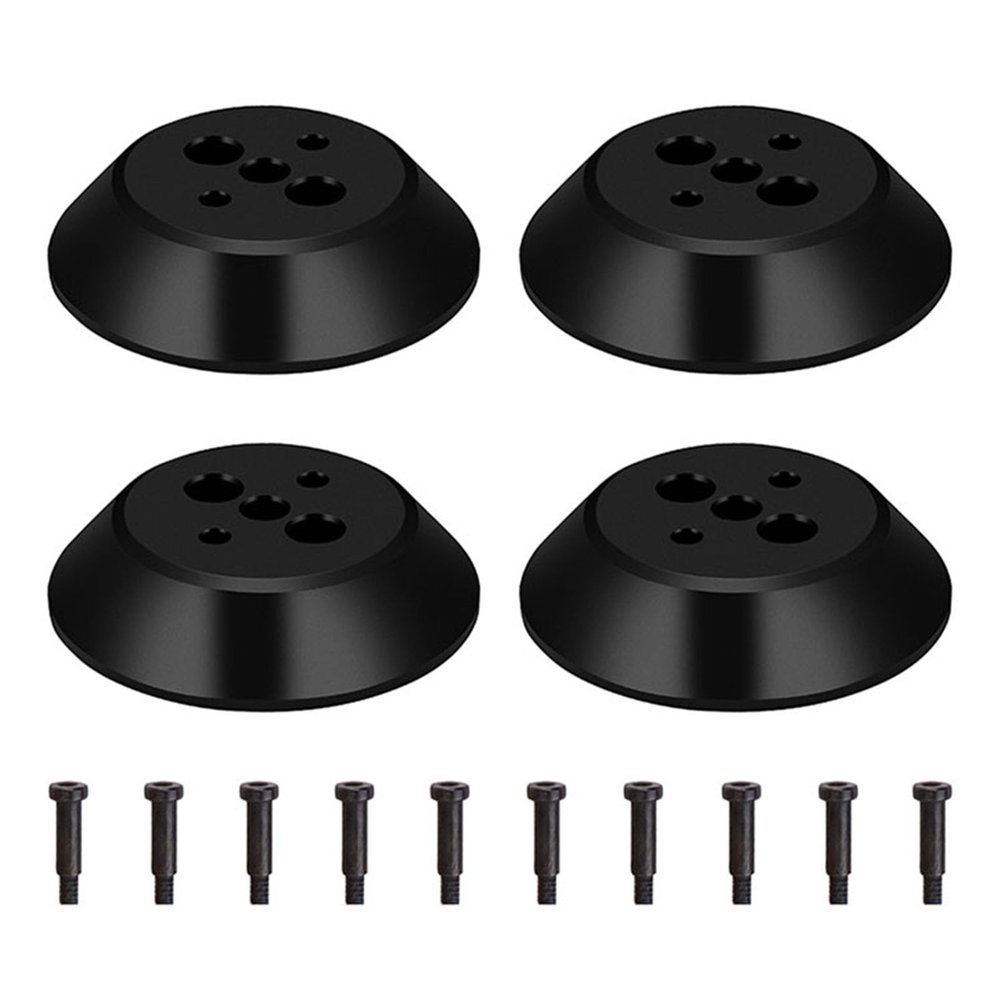 Avata 2 Aluminum Alloy Motor Covers,4pcs Motor Cover Caps Compatible for DJI Avata 2 Drone Accessories, Waterproof Dust-Proof Motor Cover Protector (Black)