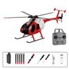 Actualia MD500 C189 RC Little Bird Aircraft Model, 1/28 4CH Single-Rotor RC Helicopter Built 6G Mode with 6-axis Gyro, 2.4GHz Helicopter Toys for Beginner Boys Girls view 3