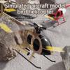 Actualia MD500 C189 RC Little Bird Aircraft Model, 1/28 4CH Single-Rotor RC Helicopter Built 6G Mode with 6-axis Gyro, 2.4GHz Helicopter Toys for Beginner Boys Girls view 2