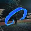 CMYUN Dragon Poi 6/8/10m Led Dragon Poi with Lights  Head, Adult Kid Art Dance Ribbon for Fitness Gym, Portable Spinning Streamer Kit with Bag, Flinging Juggling(Blue,Length - 6m/19.5ft) view 2