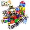 Magnetic Tiles - Road Set, Magnetic Building Blocks, Preschool Montessori Toys Gift for 3+ Year Old Boys and Girls, Sensory Christmas Toys for Kids Aged 3-5 and 4-8, Ideas for Toddler with Autism view 1