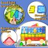 Magnetic Tiles - Road Set, Magnetic Building Blocks, Preschool Montessori Toys Gift for 3+ Year Old Boys and Girls, Sensory Christmas Toys for Kids Aged 3-5 and 4-8, Ideas for Toddler with Autism view 4