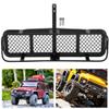 BONKZEBU RC Rear Bumper, Metal Back Hitch Carrier, Rear Tow Bar Bracket, RC Accessory for SCX10 90046 AXI03007 RC Crawler Car view 3
