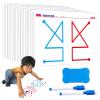Brain Training Cards for Kids Hand-Brain Coordination Cards Fine Motor Skills Development Cards Left and Right Brain Development Cards Parent-Child Interaction Cards Cognitive Development Cards view 1