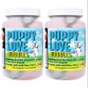 Atomic Bubbles: Puppy Love Bubbles: Apple Pie Scented 2 Pack - 4oz Bottles, Dog Interactive Toy, Pet Safe, Non-Toxic, Indoor & Outdoor, Long Lasting view 1