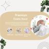 4 Pack Bassinet Fitted Sheets Compatible with 19" x 33" Koolababy/Koolerthings, BCOL, Semphis, Cowiewie and IKOMZY Baby Bassinet, Soft and Skin-Friendly, Pink and Rabbit view 2