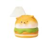 Money Box Bread Money Piggy Bank Sheep Coin Cash Money Savings Box for Savings Goal, Money Saver Ornament Decoration (Hamburger puppy,Small) view 1