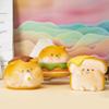 Money Box Bread Money Piggy Bank Sheep Coin Cash Money Savings Box for Savings Goal, Money Saver Ornament Decoration (Hamburger puppy,Small) view 2