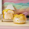Money Box Bread Money Piggy Bank Sheep Coin Cash Money Savings Box for Savings Goal, Money Saver Ornament Decoration (Hamburger puppy,Small) view 3