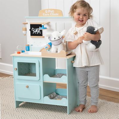 Fat Brain Toys Pet Care Clinic Pretend Play & Imaginative Play for Ages 3 to 5