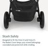 UPPAbaby Basket Cover for Vista V2 and Vista V3 Strollers - Protects and Conceals Belongings - Easy Attachment and Access - Water-Resistant Material view 2