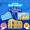 Baby Shark 2 in 1 Baby Piano Xylophone Toy for Kids Toddlers Girls Boys First Musical Instrument Multicolored Keys Keyboard Sheet Music Two Mallets view 4