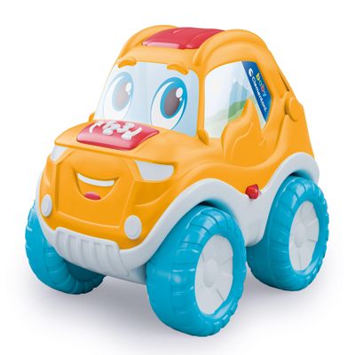 Clementoni Baby Rally Capriole, Baby Car 2-4 Years, Early Childhood Game, Remote Control Car with Sounds and Songs, Stimulates Manuality, Language and Coordination, Italian Language, 17996