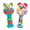 Clementoni Baby Maracas Puppy Friends - 2 Maracas for 6 Months, Early Childhood Musical Game, Percussion to Shake Like a Rattle, Interactive Electronic Musical Instrument, 17985 view 1