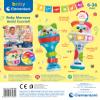 Clementoni Baby Maracas Puppy Friends - 2 Maracas for 6 Months, Early Childhood Musical Game, Percussion to Shake Like a Rattle, Interactive Electronic Musical Instrument, 17985 view 3