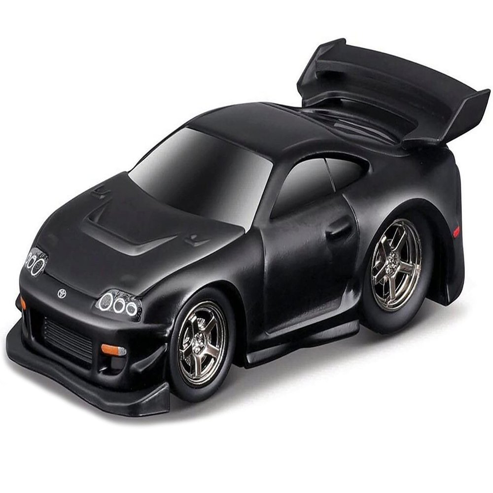 Muscle Machines 1995-97 Supra (MK4) Matt Black 1/64 Diecast Model Car 15585BO