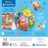 Clementoni Baby Baby Ball Sounds and Sings, Electronic Game for Children 6+ Months, with Sounds and Soft Melodies, Soft Fabric, Stimulates Manuality, Touch and Motor Skills, Italian Language, view 3
