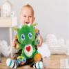 Clementoni Baby Dino Dragon Birichino, Plush Animal for Newborns from 6 Months, Play for Childhood, Learns Words, Colours, Numbers and Shapes, Stimulates Multisensory Development, view 4