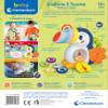 Clementoni Baby Giuliano Il Tucano, Activity Center for Children from 12 Months, 2 Play Modes for Learning Words and Colours, with 7 Fruit Chips, Night Light, Italian Language, 17956 view 3