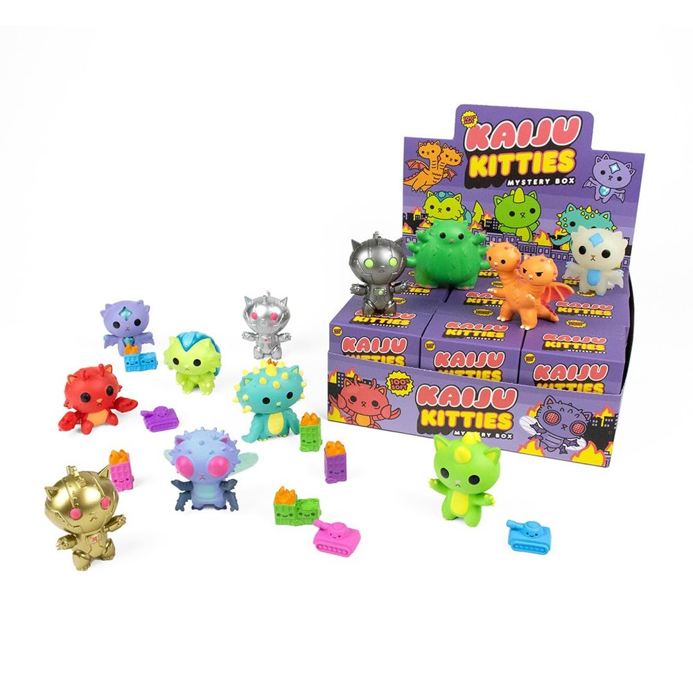 100% Soft Kaiju Kitties Mystery Box (9)