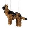 Artisan Owl German Shepherd Marionette Puppet - Yarn Dog with Wooden Feet, Detachable Strings view 2
