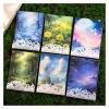 15pcs/15pcs Vintage Aesthetic Scrapbooking Kit Stickers Cloud Dream Series Scrapbooking Label Scrapbooking Deco, Garbage Journal, Planner, Collage, Photo Album, Craft, DIY view 3