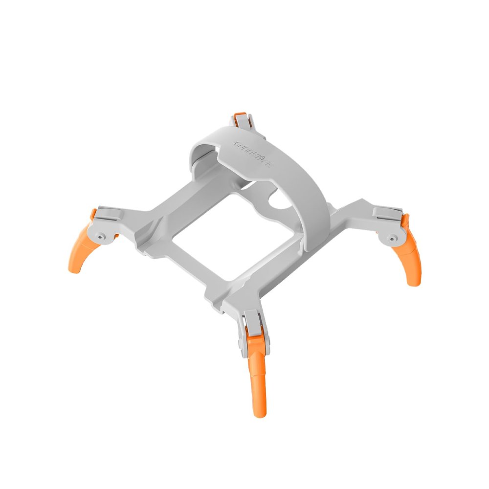 ABZEKH Drone Accessories for Foldable Landing Gear for DJI Mini 4 Pro Drone Lightweight for Height Extended Leg Protector for Mini 4 Pro Quick Release Accessory(Orange)