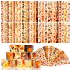 48Pcs Thanksgiving Slap Bracelets Thanksgiving Party Favors for Kids Thanksgiving Gifts for Kids Autumn Maple Leaf Turkey Pumpkin Slap Bracelets for Fall Party Favors Decorations Classroom Prizes view 1