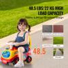 VEVOR Ride On Push Car for Toddlers, Ages 19+ Months, Ride Racer, Sit to Stand Toddler Ride On Toy, Kids Ride On Car with Music Steering, Horn & Under Seat Storage, Ride On Toy for Boys Girls, view 3