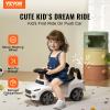 VEVOR Ride On Push Car for Toddlers, Ages 19+ Months, Racer, Sit to Stand Toy, Kids Car with Music Steering, Horn & Under Seat Storage, for Boys Girls, White view 2