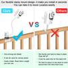 15.7 inches Baby Monitor Mount Compatible with Infant Optics DXR-8 Pro Baby Monitor Camera,Flexible Clip Clamp Mount Long Gooseneck Arm view 4