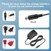 12V Battary Charger for Ride On Toys, Power Wheels Kids Electric Car 12 Volt Battary Charger for Best Choice Products, Wrangler, Kid Trax, Dynacraft view 4