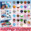 ToyUnited Magnetic Blocks-150PCS Magnetic Building Blocks Magnet Cubes Stacking Dark Forest Glacier Castle, STEM Montessori Sensory Toys for Kids Boys Girls Ages 4-8 Holiday Birthday Easter Gifts view 2