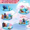 ToyUnited Magnetic Blocks-150PCS Magnetic Building Blocks Magnet Cubes Stacking Dark Forest Glacier Castle, STEM Montessori Sensory Toys for Kids Boys Girls Ages 4-8 Holiday Birthday Easter Gifts view 3