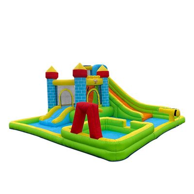 Generic Inflatable Bouncer Castle Water Slide, Children's Playground for Birthday Parties, Weddings, 20249, 395*380*200cm