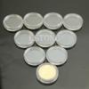10pcs 21mm Applied Clear Round Cases Coin Storage Capsules Holder Round Plastic view 1